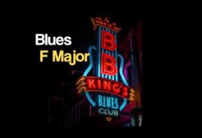 BB King Chicago Blues Style Backing in F Major (105 bpm)