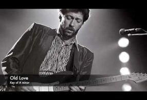 Eric Clapton Style Backing Track ( Old Love - A minor )