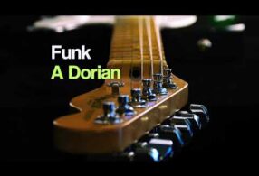 Tight Funk Groove in A Dorian - John Scofield Style Backing Track