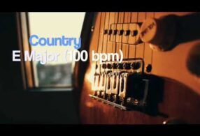 Country Guitar Backing in E Major (100 bpm)
