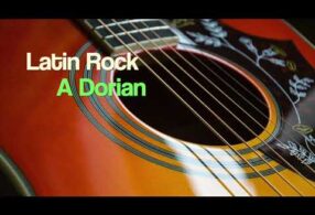 Carlos Santana Style Guitar Backing (A Dorian / 120 bpm)